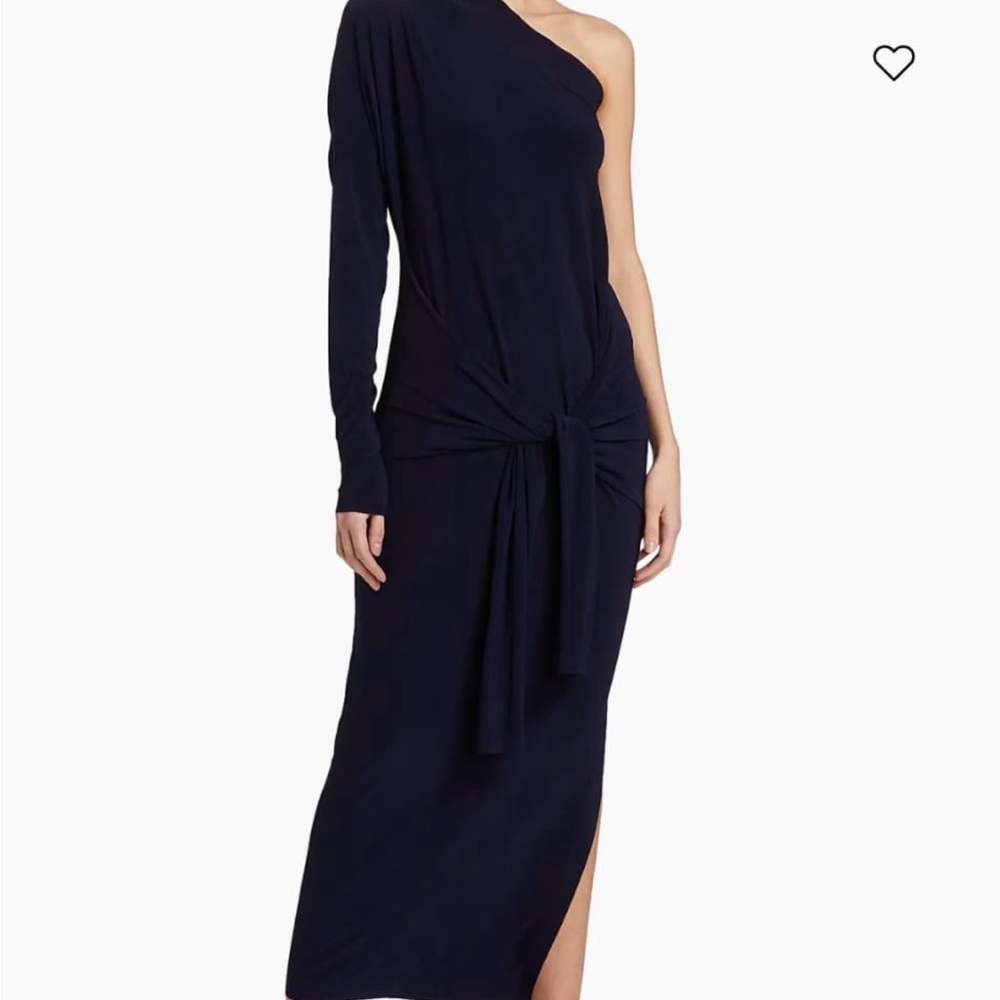 Norma Kamali
One-Shoulder Draped Maxi Dress